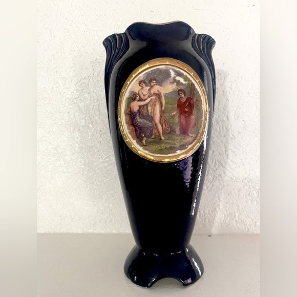 French vintage porcelain cobalt - Picture 3 of 5